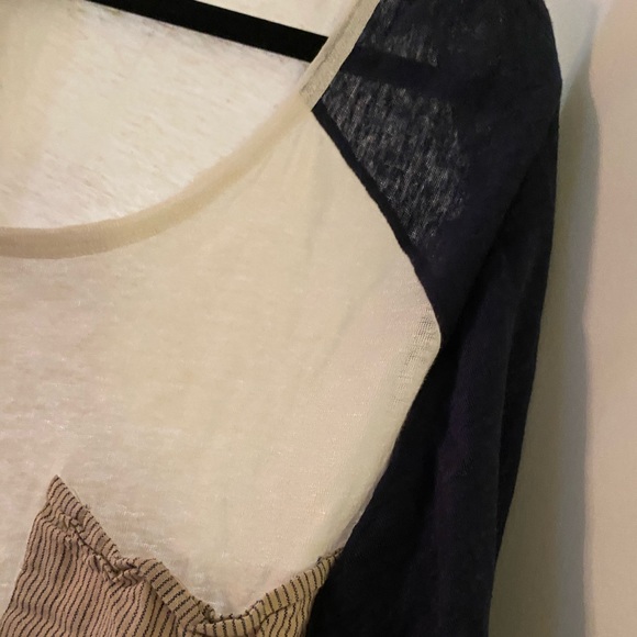 NWOT Alternative Apparel baseball style Tee - Picture 5 of 8